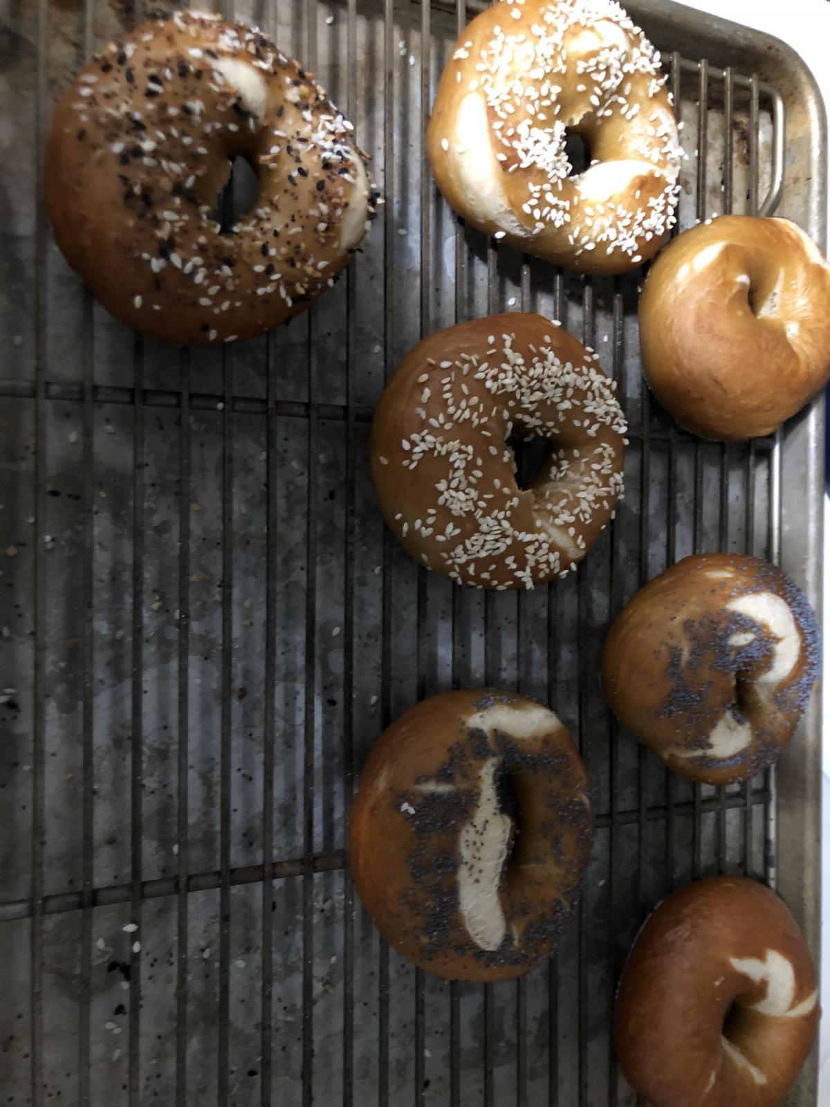 Bagels with Smooth Skin The Fresh Loaf